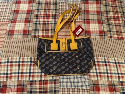 Bolso de Mano Dooney and Bourke Ropa Azul Nuevo con Etiquetas Foto 1 de 4