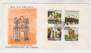 (venezuela)1969 Sc 947/50 set on FDC t1633 - Picture 1 of 3