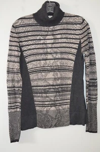 Karen Millen Gray 69% Viscose/31% Polyamide Turtleneck Sweater Size 4 - Picture 1 of 8