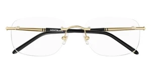 Montatura per occhiali MONTBLANC Mont Blanc MB0071O 001 56mm - Foto 1 di 4