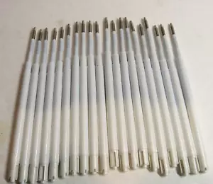 20 rellenos de tinta de bolígrafo de plástico azul estilo parker de punto medio vendedor de EE. UU. - Imagen 1 de 1