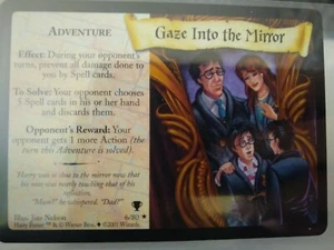 Harry Potter Trading Card Game TCG. Gaze Into the Mirror. Rare Adventure #6/80 - Picture 1 of 5
