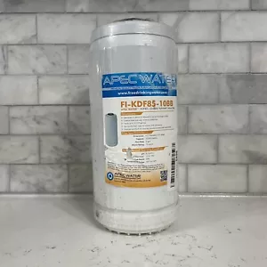 APEC Water FI-KDF85-10BB US Made Iron and Hydrogen Sulfide Reduction 4.5x10 - Picture 1 of 5