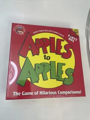 Apples to Apples Party Box Party Game Of The Year Out Of The Box NEW SEALED BOX - Image 1 of 4