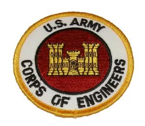 PARCHE DE ENSAYOS DE CASTILLO VETERANO DEL CUERPO DE INGENIEROS DEL EJÉRCITO DE EE. UU. - Imagen 1 de 1