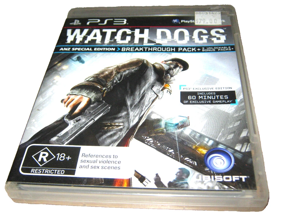 Watch Dogs - Includes Manual - PS3 - PlayStation 3 - VGC - Image 1 of 1