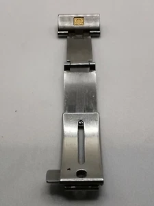 OMEGA - FERMOIR CONSTELLATION 18MM- ACIER -LOGO OR - REF 1550/860 - Picture 1 of 5