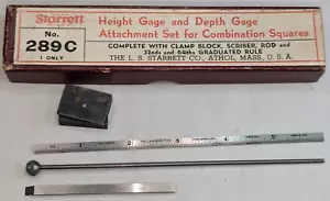 L.S. Starrett n. Misuratore di altezza e profondità 289-C - Foto 1 di 4
