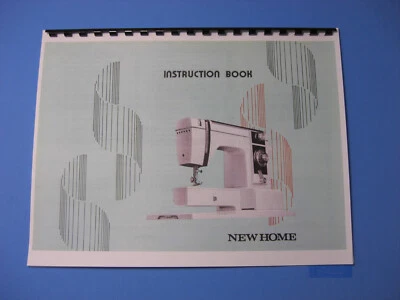 New Home XL - II Sewing Machine Instruction Manual - Printed - Image 1 of 4