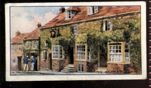 Tobacco Card, Richard Lloyd, OLD INNS, 2nd Series, 1924, Mermaid Rye, #3