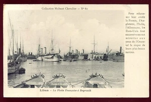 cpa Liban . La Flotte Française . 1929 - Imagen 1 de 2