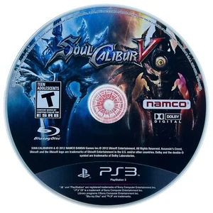 Soul Calibur V 5 (Sony PlayStation 3, 2012) PS3 Tested Game Disc - Picture 1 of 2