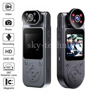 Videocámara deportiva videocámara de cuerpo de policía 4K/2K/1080P DVR IR de audio y video 4K/2K/1080P - Imagen 1 de 28