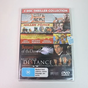 5 Disc Thriller Collection DVD Region 4 (Umbrella Entertainment) – Brand New Sea - Picture 1 of 2