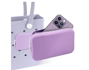 Silikon Handyhalter Tasche kompatibel mit Bogg Zubehör Einlagen Lila - Bild 1 von 7