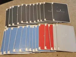 NEW! LOT OF 26 Apple iPad Mini Smart Cover Dark & Light Grey Blue Red MD963LL/A - Picture 1 of 10