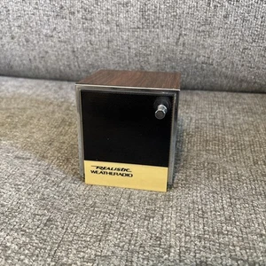 Realistic Weatherradio Model 12-181B Weather Radio Cube Tested & Works - Picture 1 of 18