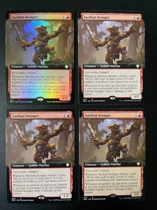 MTG- Sardian Avenger x4 (One is FOIL) - Picture 1 of 1