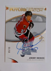 Reloj automático Jeremy Roenick #89/99 SP Signature Legends All Time Future 2020-21 - Imagen 1 de 15