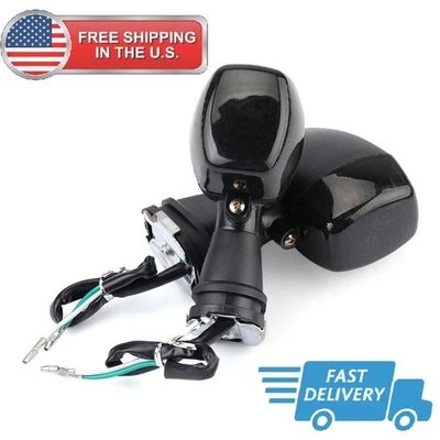 2X Turn Signal Blinker Light For KAWASAKI NINJA ZX9R/12R ZRX1200S EX500 GPZ500/S - Imagem 1 de 4