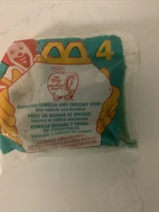 Mcdonald’s Happy Meal Giocattolo 1995 Richard Scarry Bananas Gorilla #4 Sigillato - Foto 1 di 2