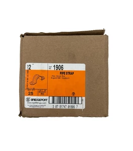 Bridgeport 1906 Rohrband 2" 2-Loch für starre/IMC Leitung - Menge 25 - Bild 1 von 3