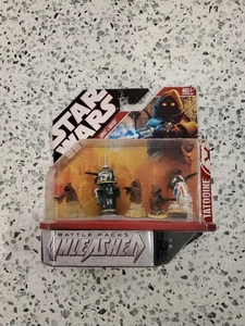Star Wars Battle Packs Unleashed Jawas Droids Trouble Tatooine New Sealed Hasbro - Picture 1 of 8