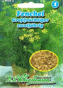 490294 Fenchel großfrüchtiger zweijährig Kräuter Saatgut Samen - Bild 1 von 2