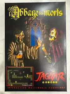 L’Abbaye Des Morts Atari Jaguar Cartridge Boxed Rare Homebrew - Picture 1 of 3