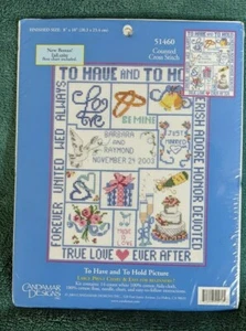 Candamar Designs To Have And To Hold Cross Stitch Kit - Picture 1 of 4