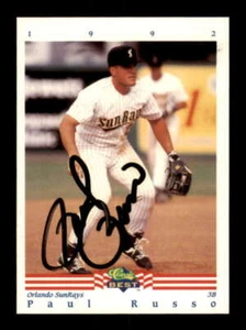 1992 Classic Best #203 Paul Russo AUTOGRAPHED!!!! 242899 - Picture 1 of 2