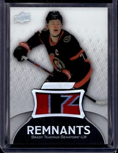 2023-24 ENGRAINED REMNANTS #R-BT BRADY TKACHUK - Picture 1 of 2