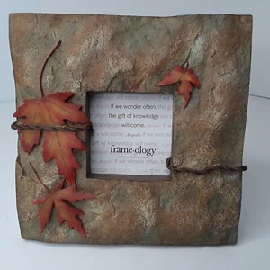 Marco de fotos Frameology 3x3 hojas de otoño - Imagen 1 de 12