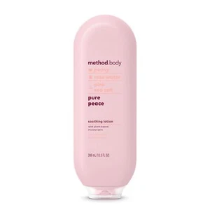 Method Pure Peace Soothing Body Lotion, Peony, Rose Water, Pink Sea Salt 13.5 oz - Picture 1 of 7