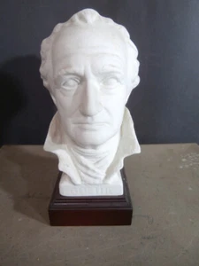 Büste Johann Wolfgang Goethe, sign. Bochmann, 22,0 cm hoch - Bild 1 von 4