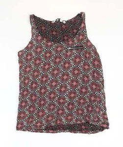 New Look Womens Cotton Blend Tank Size 10 - Picture 1 of 12