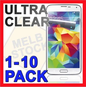 Ultra Clear Screen Protector LCD Film Guard Cover for Samsung Galaxy S5 i9600 4G - Picture 1 of 6