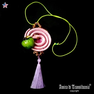 Ouroboros Serpiente Símbolos de Alquimia Bruja Brujería Talismán Amuleto Mágico Babero de Manzana Foto 1 de 4