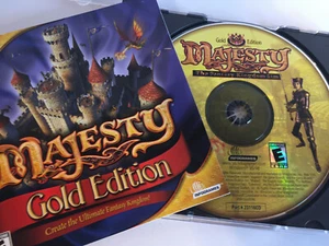 Majesty Gold Edition por Infogrames para ventanas 31 misiones épicas 16 gremios - Imagen 1 de 12