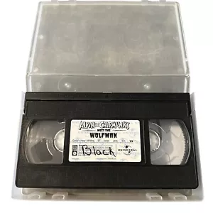 Alvin and the Chipmunks Meet The Wolfman (VHS, 2000) Universal Studios EUC - Picture 1 of 3