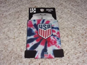 USA Uomo Calcio Koozie Team Tie Dye Logo Mantiene Lattine e Bottiglie Cool! - Foto 1 di 1