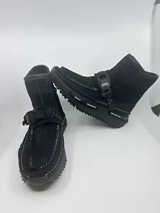 Adidas NMD S1 Neighborhood side zipper suede boots black ID1708 NWOB size 10.5 - Picture 1 of 5