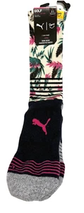Calcetines Puma Duvin Golf Crew L Edición Especial Azul Marino Blazer Estampado Tropical Festivo - Imagen 1 de 2