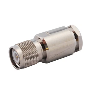 TNC Clamp Plug Male RF Connector for LMR400 RG8 RG213 RG214 Cable Straight - Picture 1 of 3
