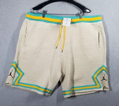 Jordan x Union x Bephies Beauty Supply Diamond Shorts Brown Men XXLT FD4242-237 - Image 1 of 4