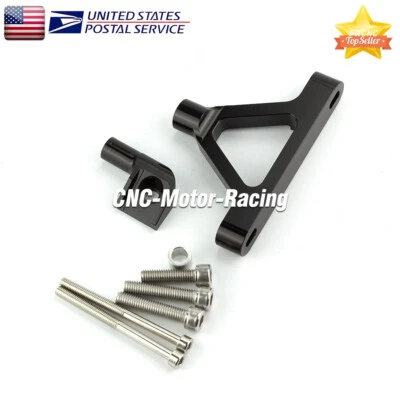 适用于川崎 Ninja ZX6R 2007 - 2008 数控转向减震器支架安装套件硬件 — 第 1/4 张图片