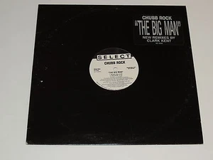 CHUBB ROCK the big man 12" RECORD PROMO CHUB ROCK CLARK KENT REMIXES - Imagen 1 de 1