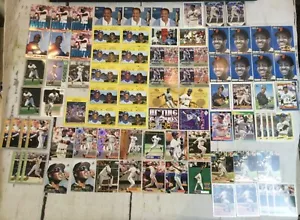 Lotto 85 carte Barry Bonds Ken Griffey Jr San Francisco Giants Pittsburgh Pirates - Foto 1 di 10