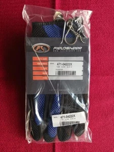 FIELDSHEER NEW MESH TI-AIR GLOVES - MENS 2X - BLUE BLACK 471-04222X MOTORCYCLE  - Bild 1 von 6