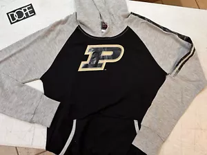 Purdue Boilermakers NCAA Basketball Hoodie Youth/Ladies Lightweight MUST READ M - Picture 1 of 4